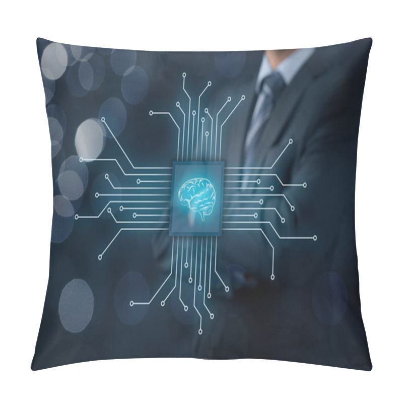 Personality  Artificial Intelligence (AI) Technologies Concept Pillow Covers