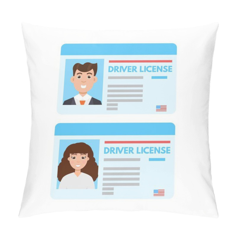 Personality  Car Driver License  Pillow Covers