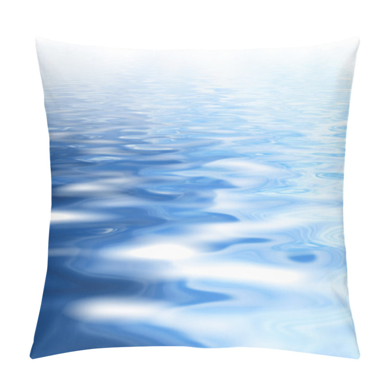 Personality  Blue Water Pillow Covers