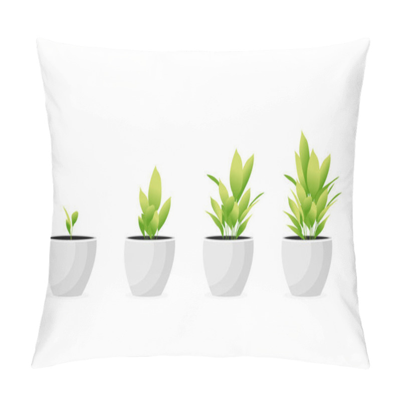 Personality  Isolated Garden Decoration, Vector Illustration Pillow Covers