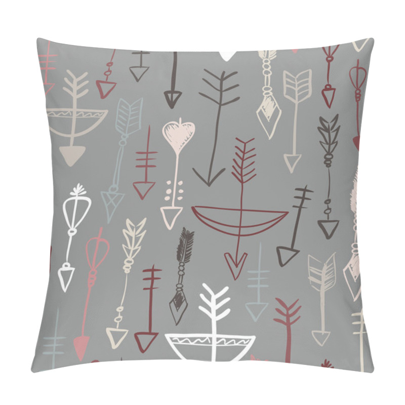 Personality  Arrows And Bows Seamless Pattern Pillow Covers