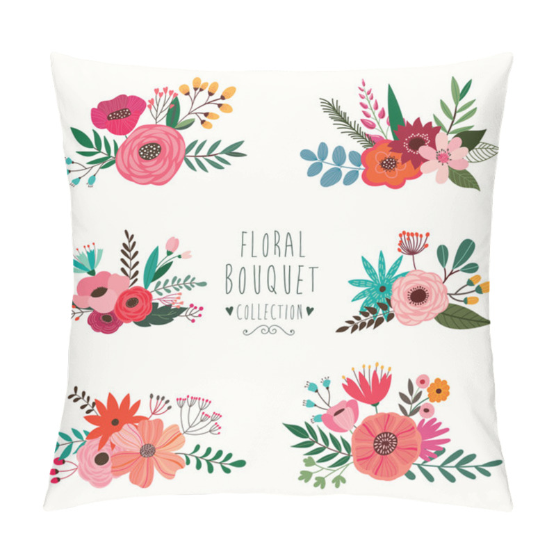 Personality  Floral Bouquet Collection Pillow Covers