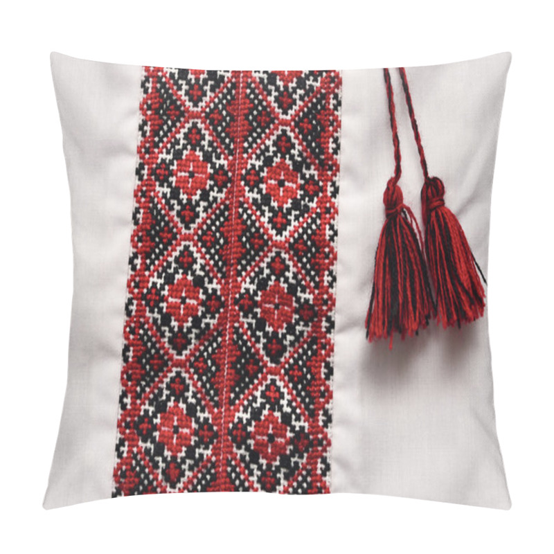 Personality  National Ukrainian Traditional Ornate Handicraft Shirt With Orna Pillow Covers