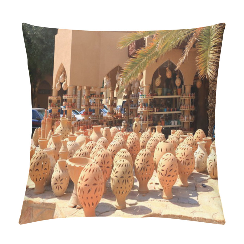 Personality  March 17 2022 - Nizwa, Oman: Handicraft Products In The Ancient Souq Pillow Covers