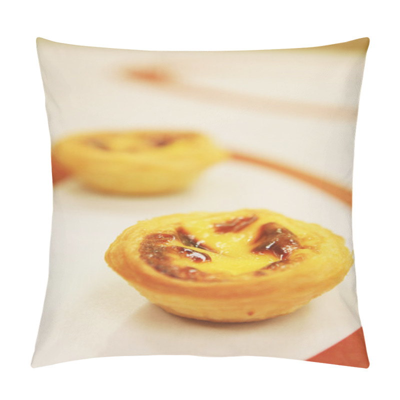 Personality  Egg Tarts Pillow Covers