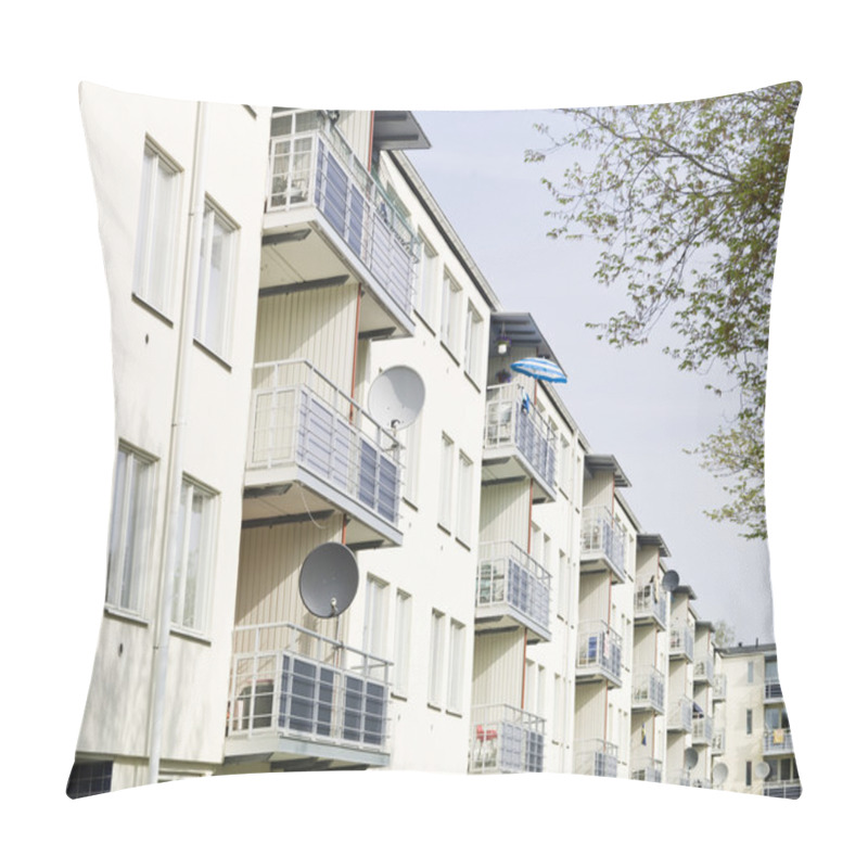 Personality  Apartment Block Pillow Covers