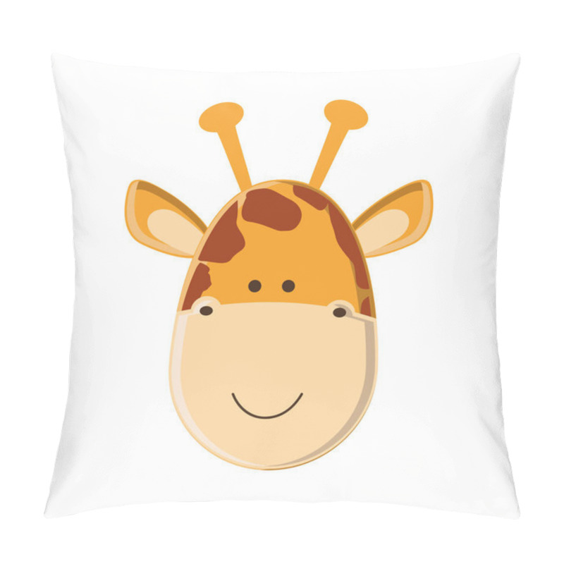 Personality  Cartoon Animal Icon Image Pillow Covers