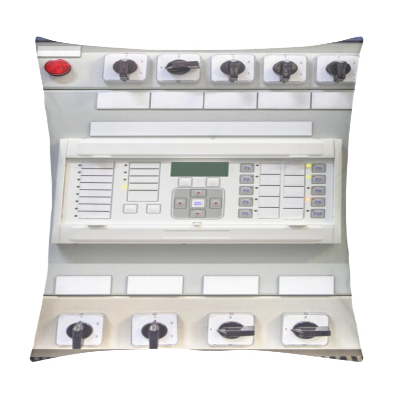 Personality  Electrical Control Panel With Electronic Device For Relay Protection In Electrical Substation Pillow Covers