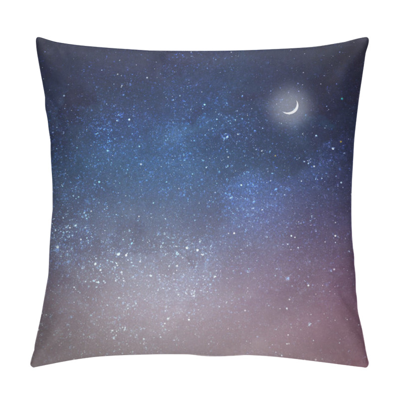 Personality  Night Sky With Stars As Background. Universe Pillow Covers