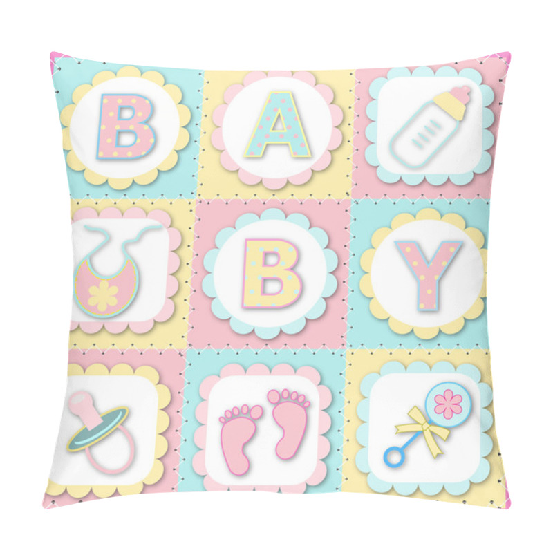 Personality  Baby Greeting Card Pillow Covers