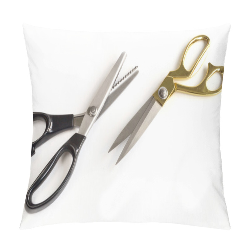 Personality  A Pair Of Tailor's Scissors Pillow Covers