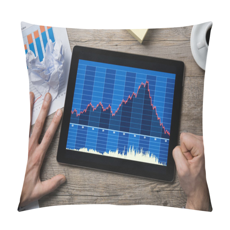 Personality  Stock Market Crash Pillow Covers