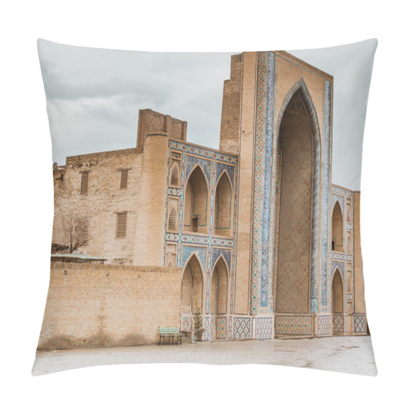 Personality  Historical City Bukhara Ancient Architect Buildings Useful For Background Pillow Covers