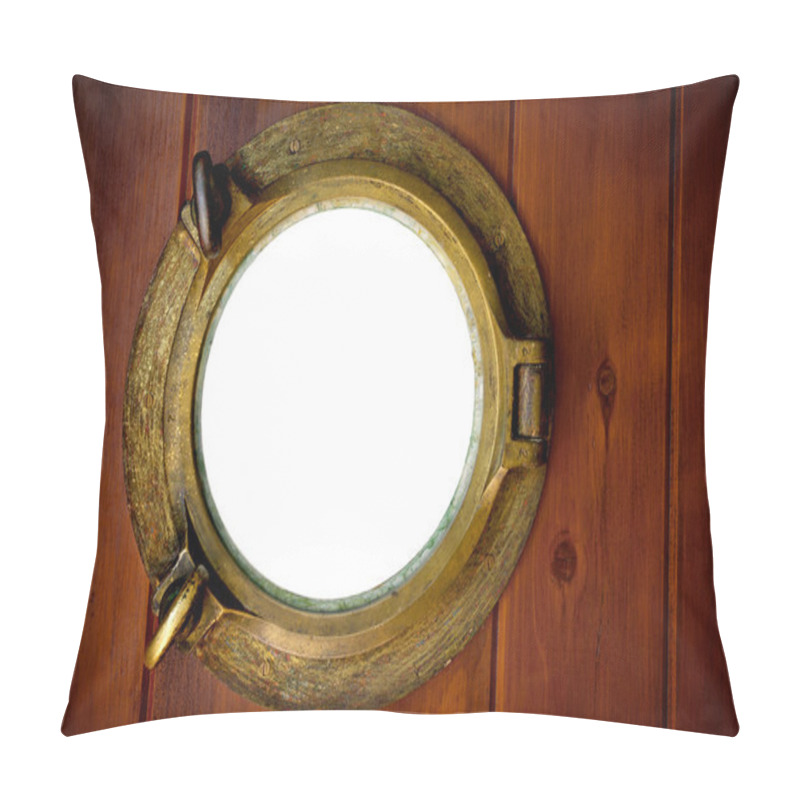 Personality  Brass Porthole Pillow Covers