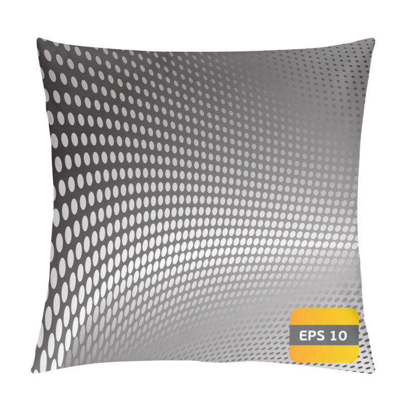 Personality  Grey Steel Abstract Background Pillow Covers