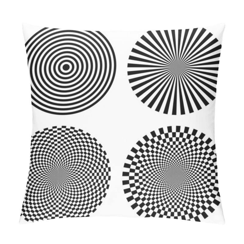 Personality  Optical Illusion Pillow Covers