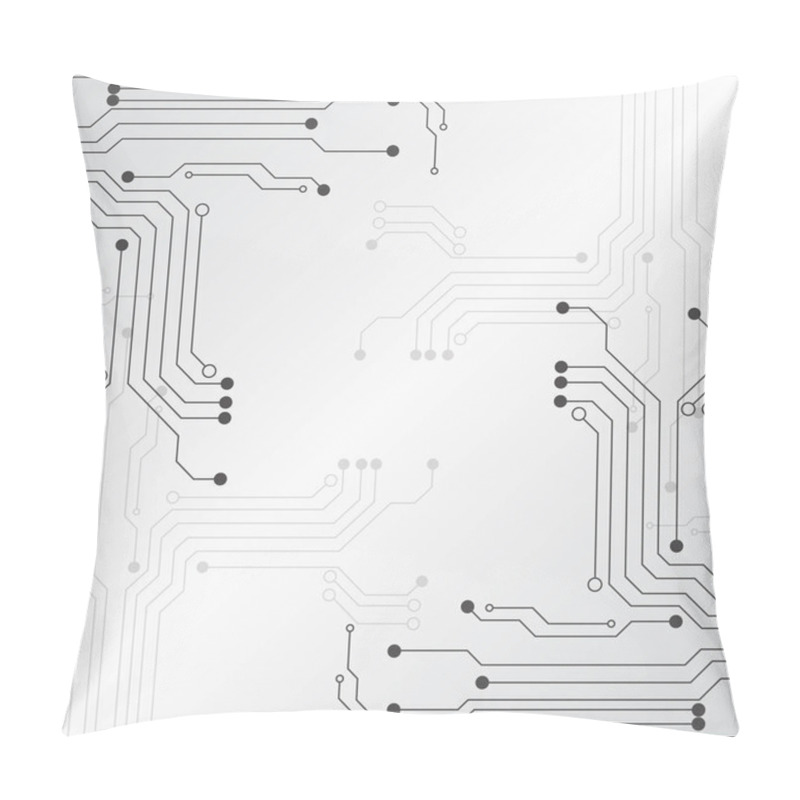 Personality  Circuit Board Technology Background  Pillow Covers