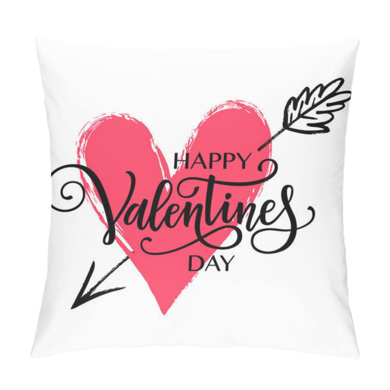 Personality  Happy Valentine's Day Lettering Pillow Covers