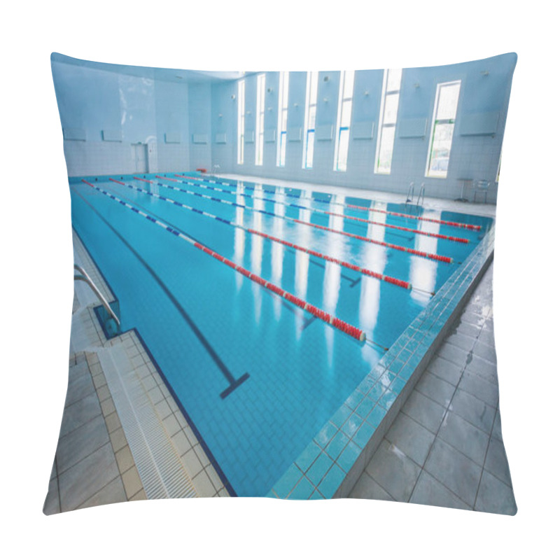 Personality  Swimming Pool With Race Tracks Pillow Covers