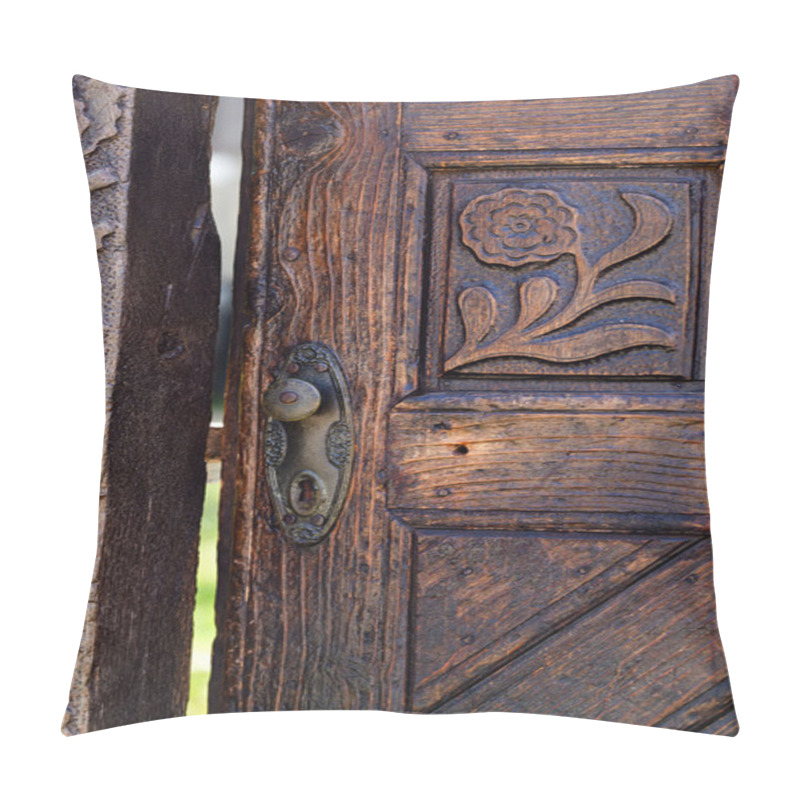 Personality  Wooden Door Pillow Covers