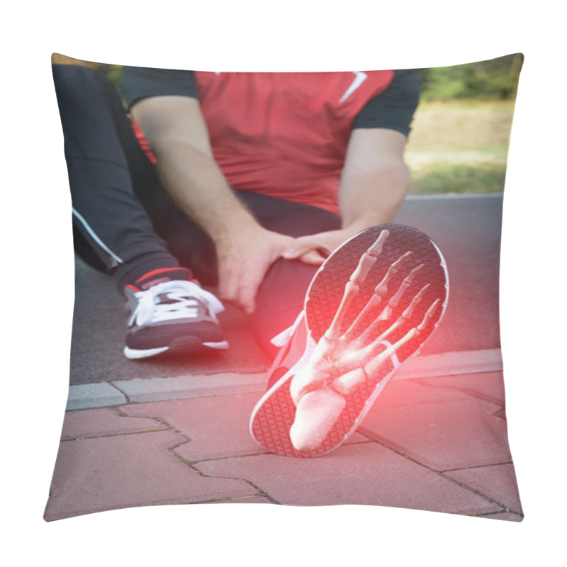 Personality  Runner Foot Pillow Covers