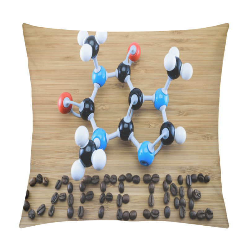 Personality  Caffeine Molecule Pillow Covers