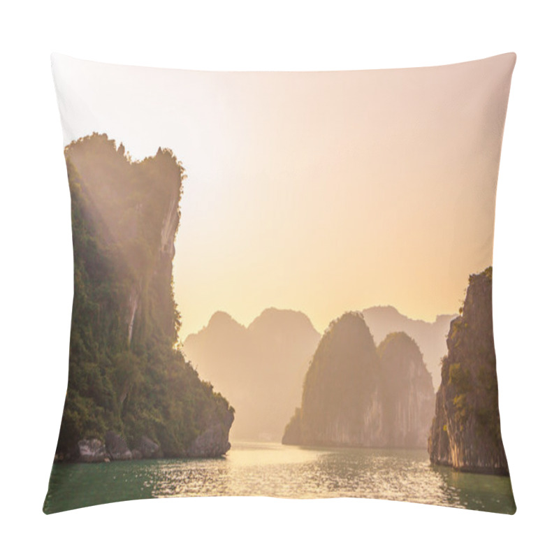 Personality  Ha Long Bay Pillow Covers