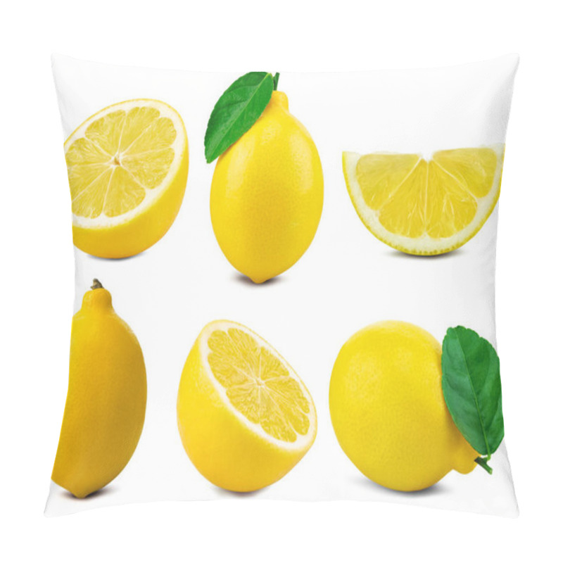 Personality  Lemon Fruit Leaf Pillow Covers