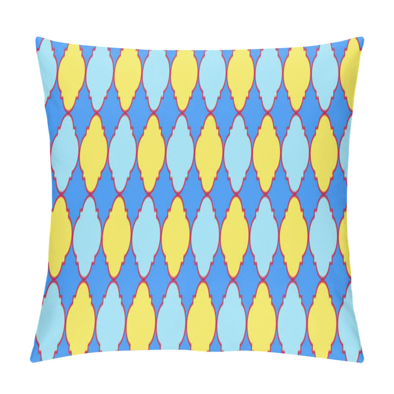 Personality  Shiny Sparkle Pattern. Royal Arabesque Pattern. Modern Geo Hijri. Quatrefoil Oriental Ethnic Tesselation. Traditional Seamless Arabian Cover. Cool Moroccan Texture. Geometric Trellis Tile. Pillow Covers