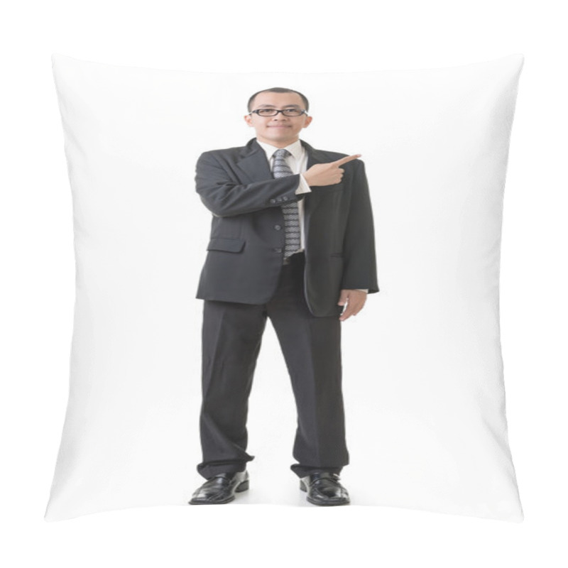 Personality  Mature Businessman Introduce Pillow Covers