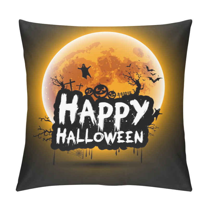 Personality  Halloween Sign Pillow Covers