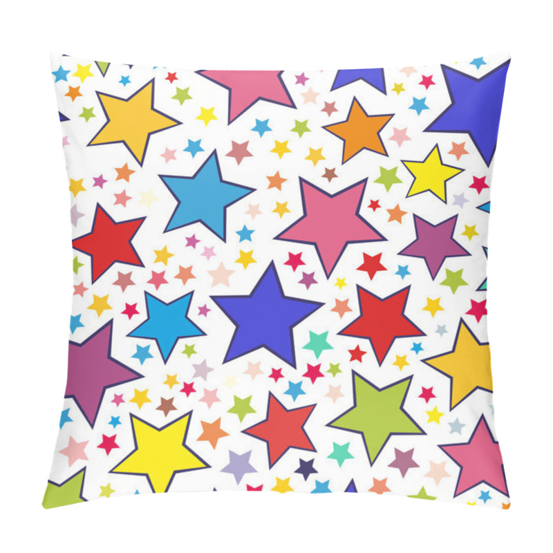 Personality  Stars Seamless Pattern Pillow Covers