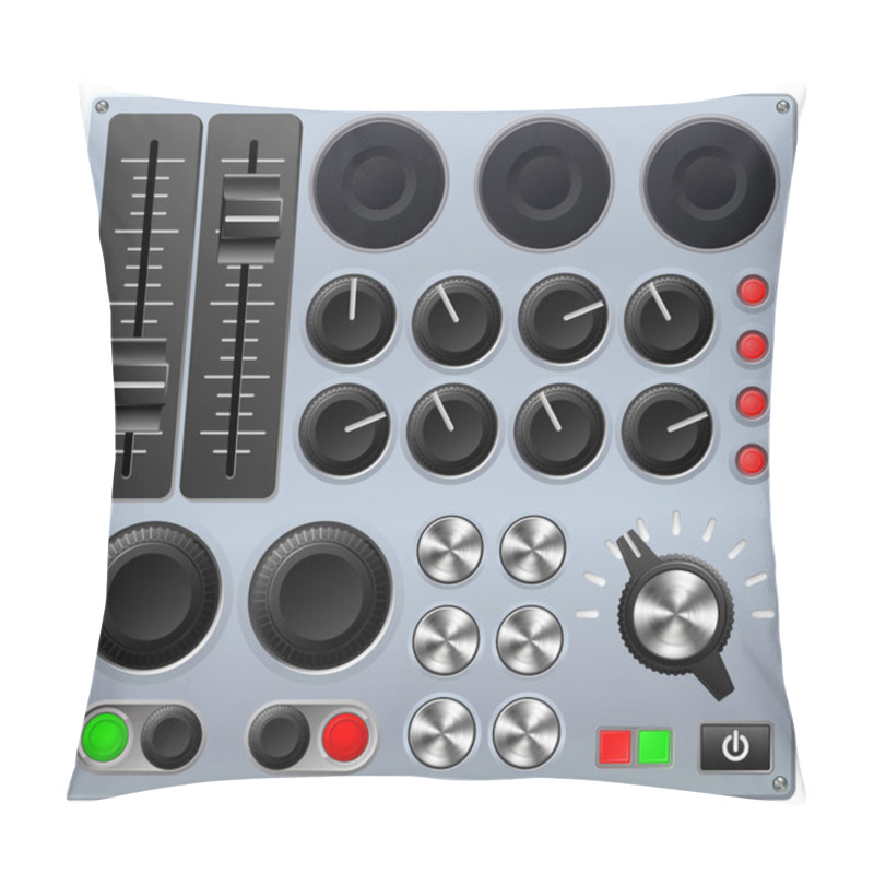 Personality  Mixing Or Control Console Pillow Covers