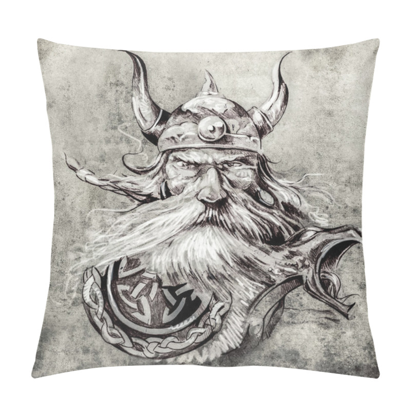 Personality  Tattoo Art Pillow Covers