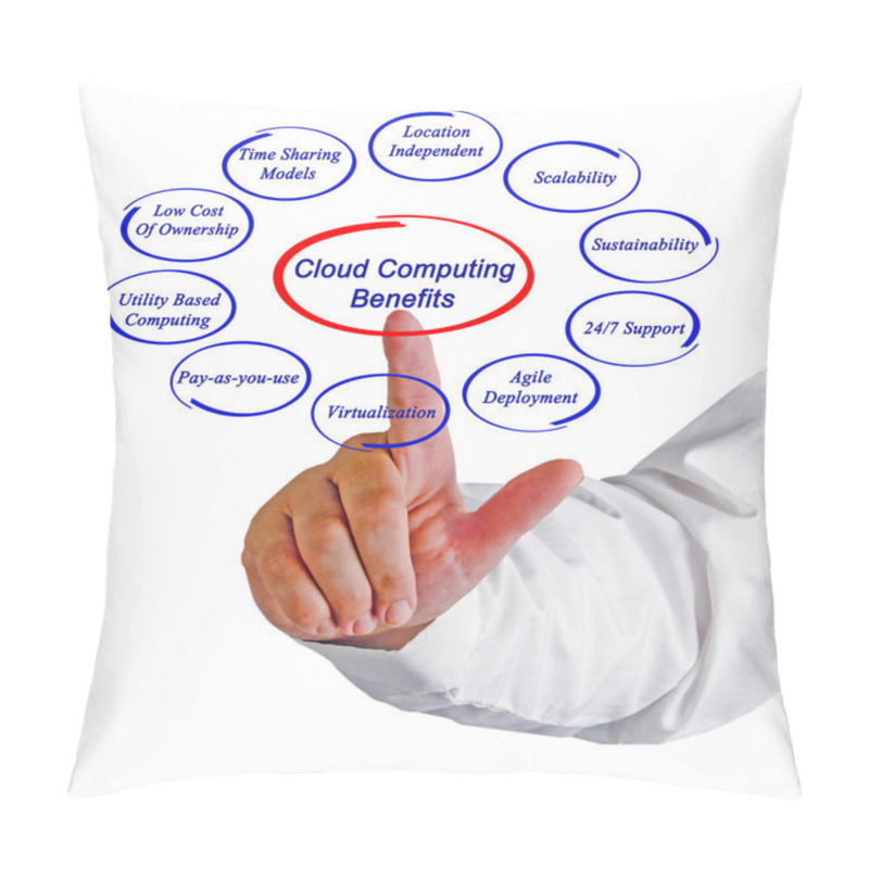 Personality  Cloud Computing Benefits Pillow Covers