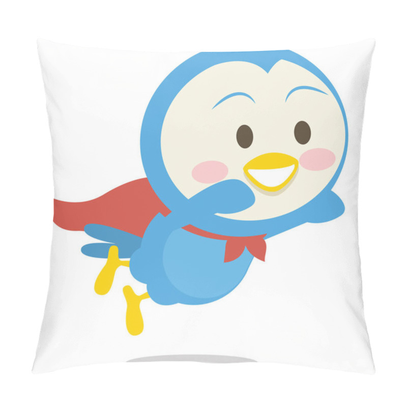 Personality  Super Dove Character Vector Art Pillow Covers