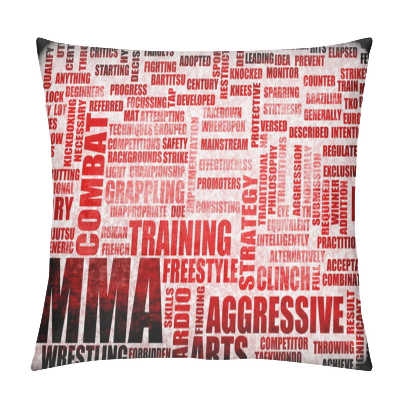 Personality  MMA . Pillow Covers