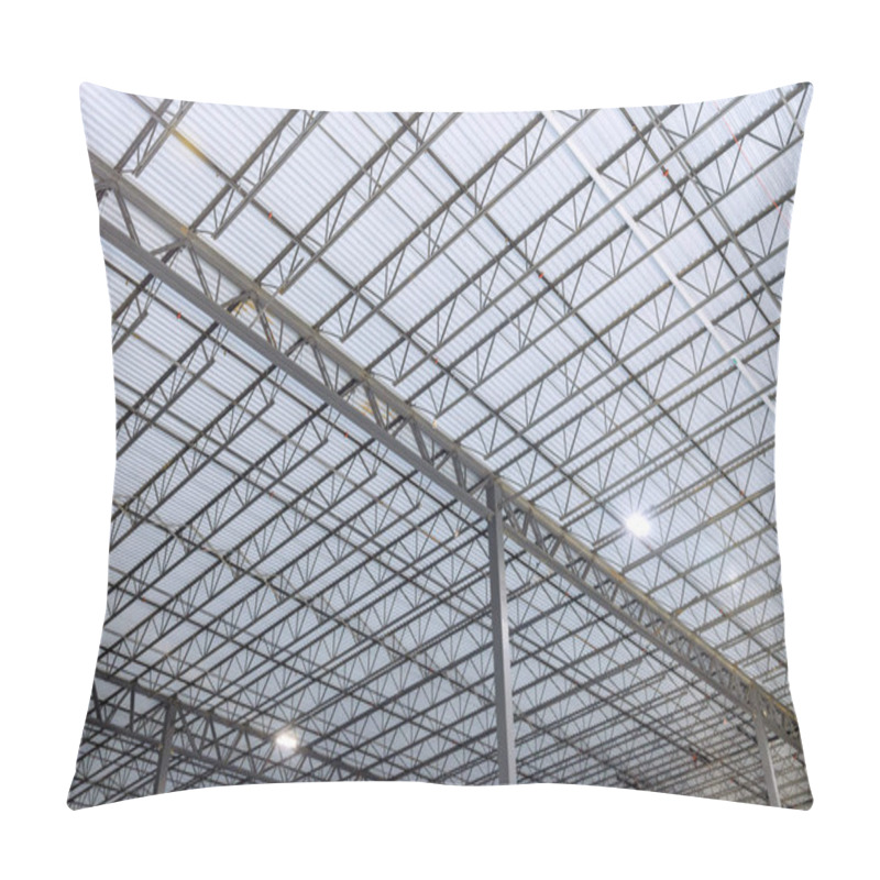 Personality  In Construction Of Large Commercial Building, Steel Beams Profiles Are Used As Frame Pillow Covers