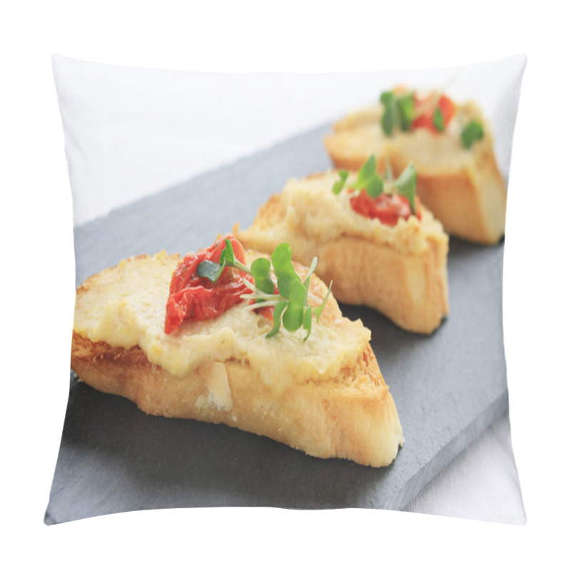 Personality  Prepared Fresh Bread Canapes  Pillow Covers