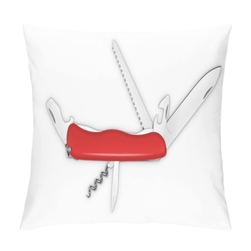 Personality  All Purpose Red Swiss Knife Pillow Covers