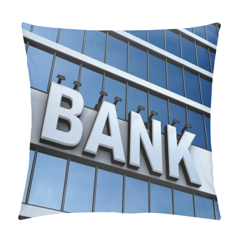 Personality  Building Bank Pillow Covers