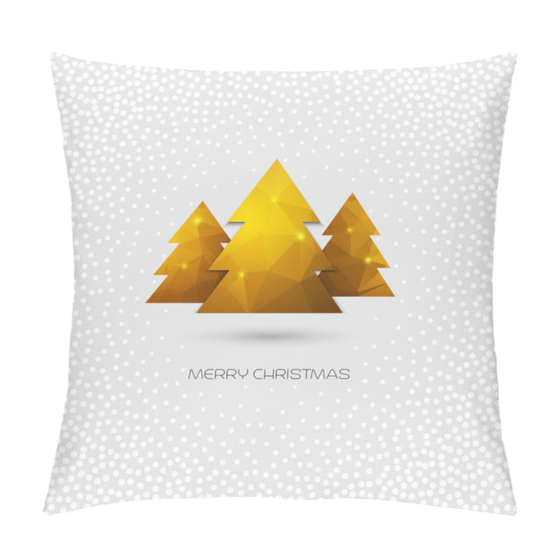 Personality  Christmas Tree Greeting Card Pillow Covers