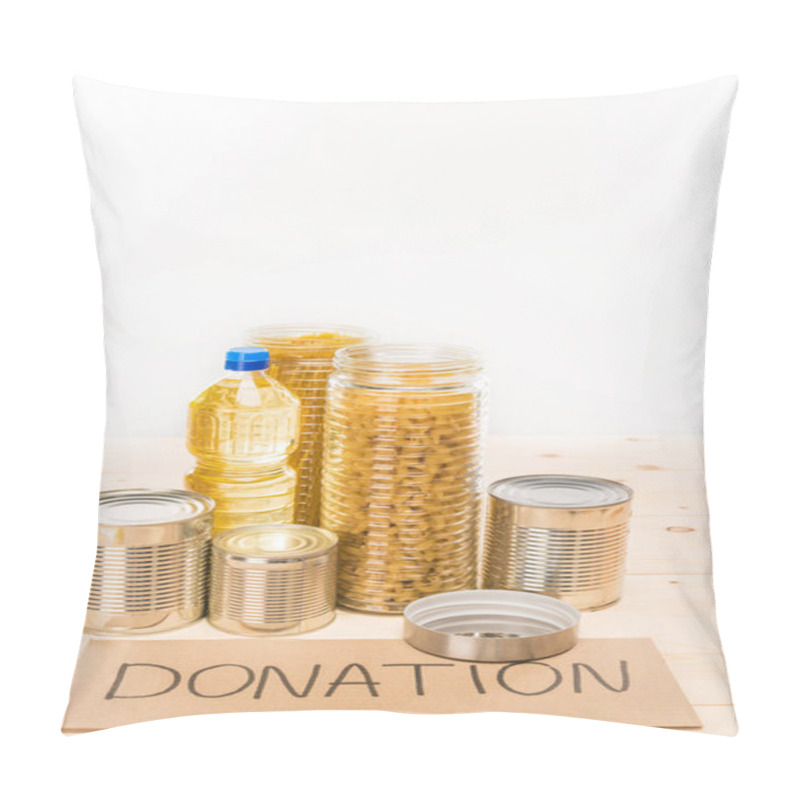 Personality  Different Donation Food Pillow Covers