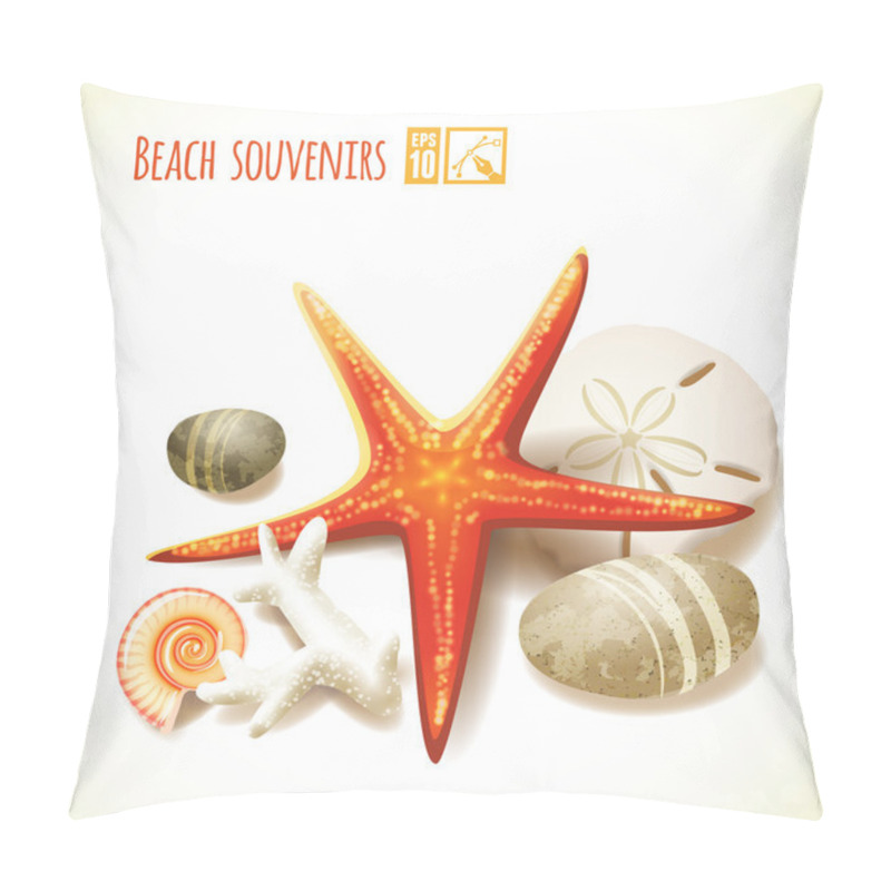 Personality  Sea Souvenirs. Pillow Covers