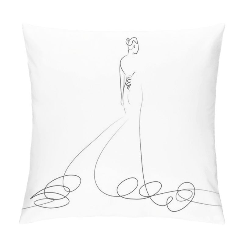 Personality  Bride Pillow Covers