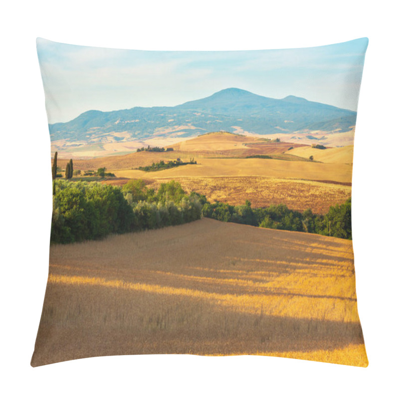 Personality  Tuscany Sunrise Countryside, Italy Pillow Covers