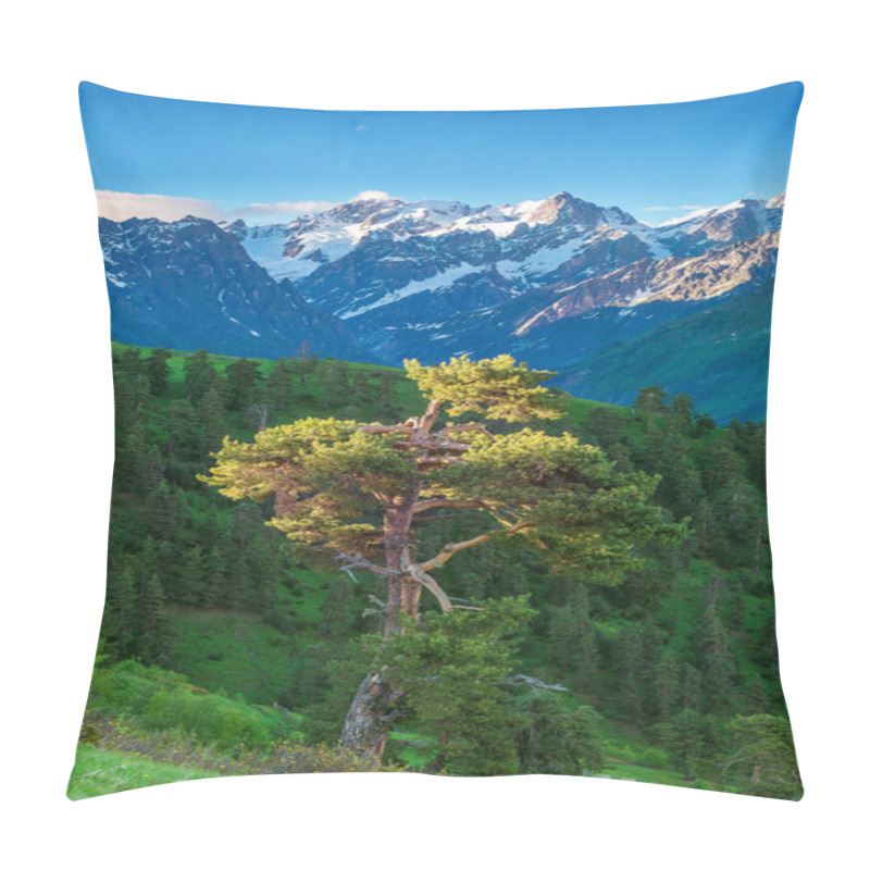 Personality  Caucasian Mountains In Georgia Pillow Covers