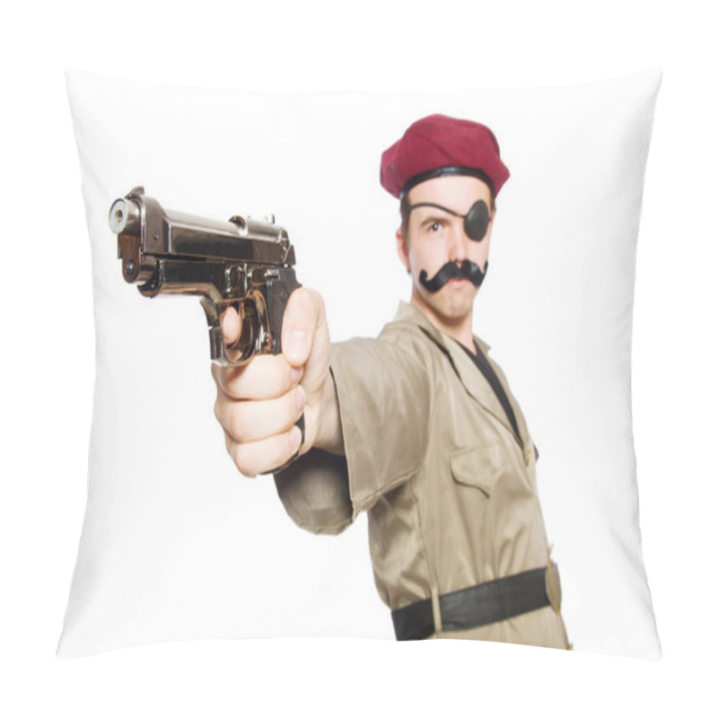 Personality  Funny Soldier In Military Concept Pillow Covers