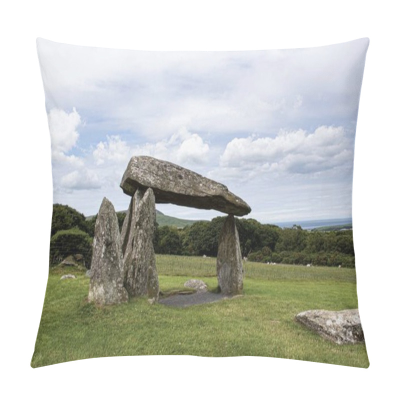 Personality  Pentre Ifan Burial Chamber  Pembrokeshire  Blue Stones  Monument  Pillow Covers