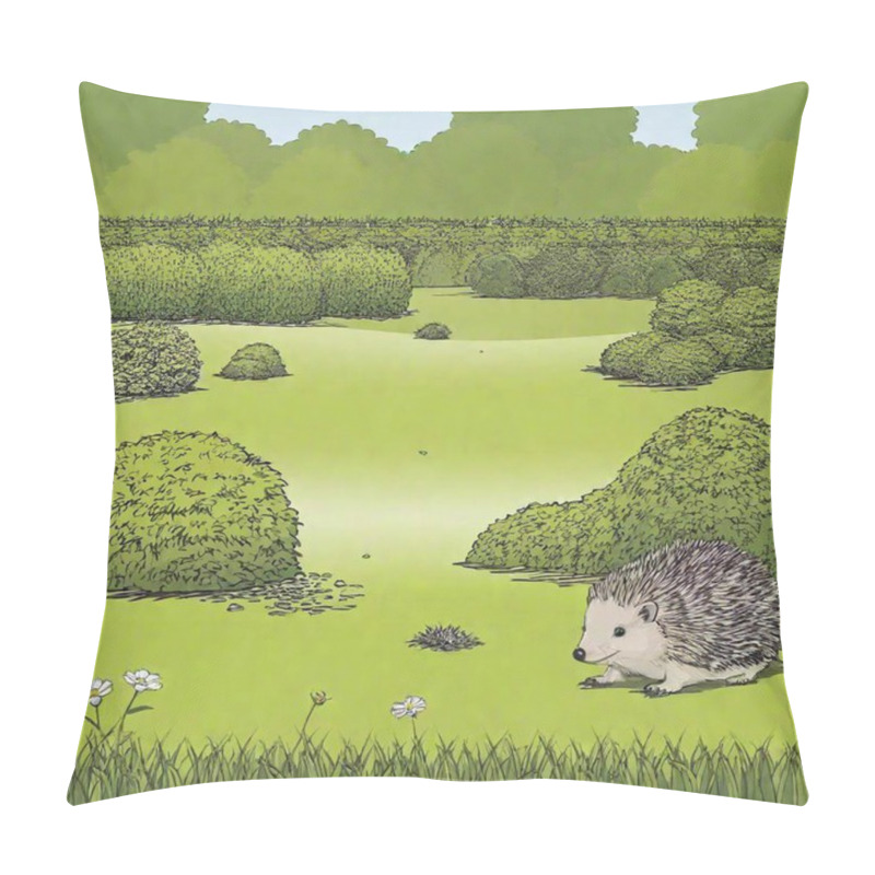 Personality  Hedgehog, Hedgehog And Hedgehog Pillow Covers